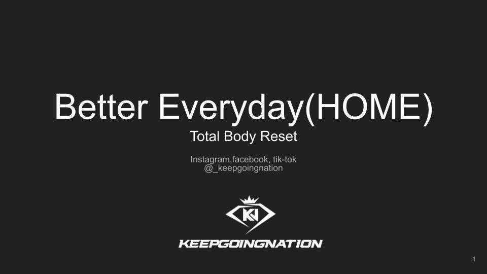 Better Everyday (Home)