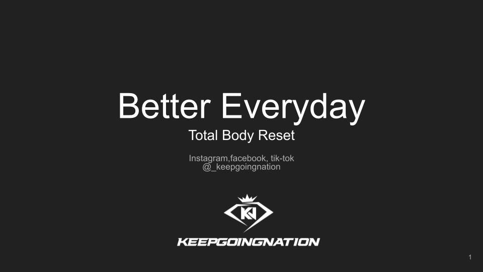 Better Everyday (GYM) Edition